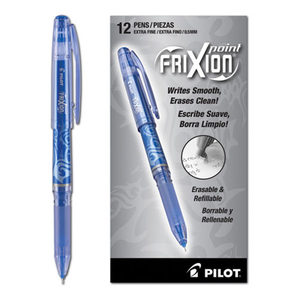 Pilot® FriXion Clicker Erasable Gel Pen, Retractable, Fine 0.7 mm