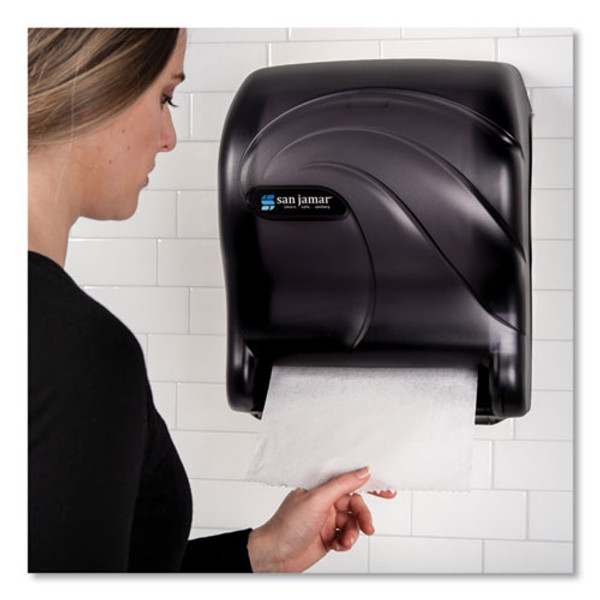 San Jamar Tear-N-Dry Touchless Roll Towel Dispenser 16.75 x 10 x 12.5 Silver