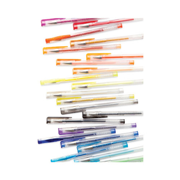 Pilot FriXion ColorSticks Erasable Stick Gel Pen, 0.7mm, Assorted  Ink/Barrel, 10/Pack, PIL32454