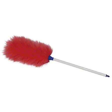 #LF17, 17" LAMBSWOOL DUSTER, W/ PLASTIC HANDLE - Janitorial Supplies -  Mobile Janitorial Supply