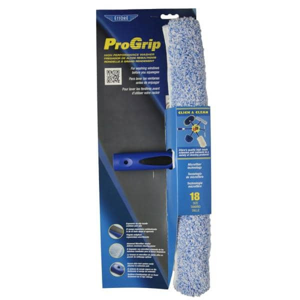Ettore 18 in. ProGrip Window Washer Scrubber