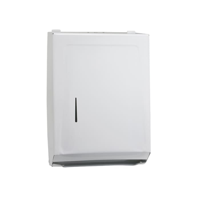 Winco Surface Mount Paper Towel Dispenser , Iron, White (TD600)