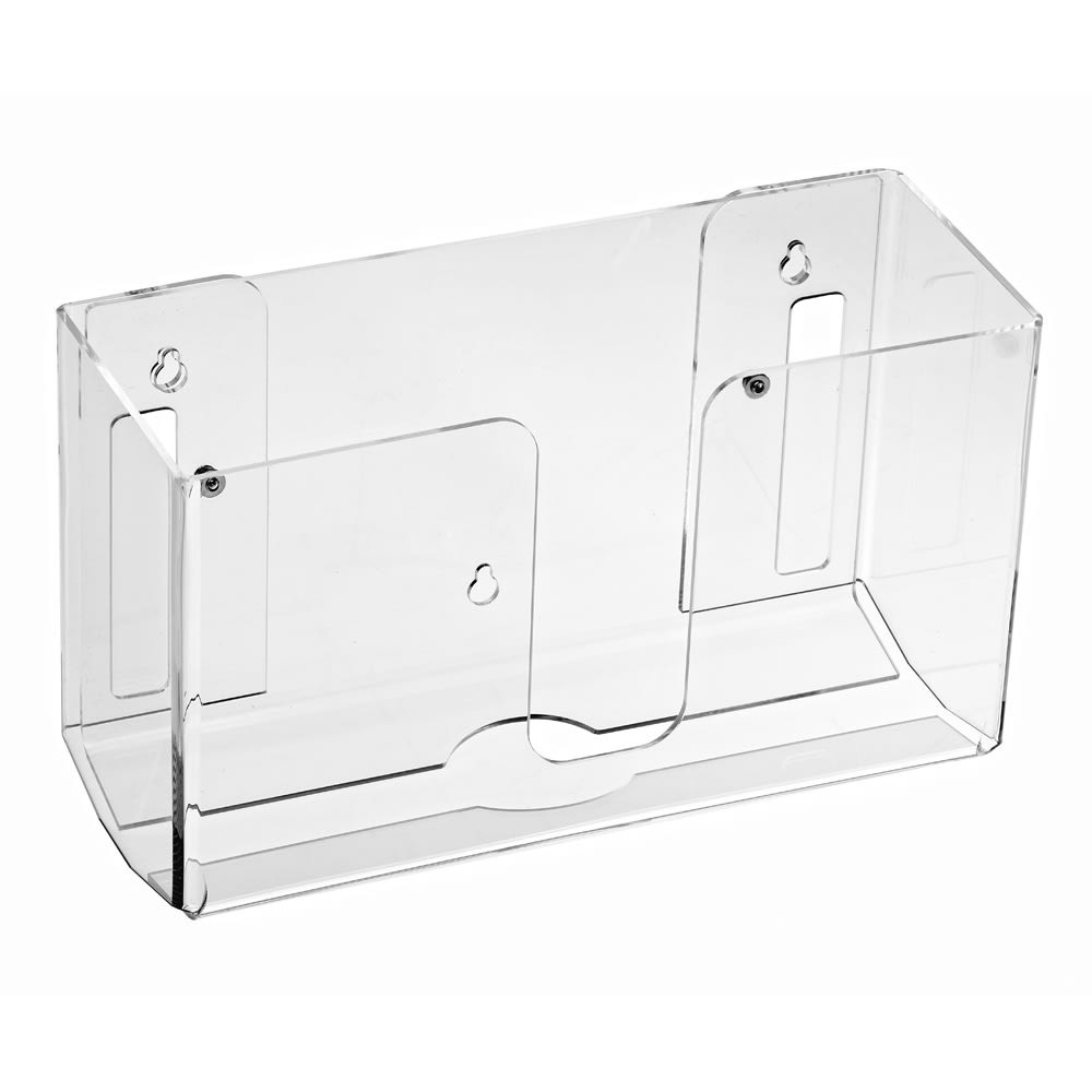 Alpine Industries Wall Mount Paper Towel Dispenser, Acrylic, Clear (432-CLR)