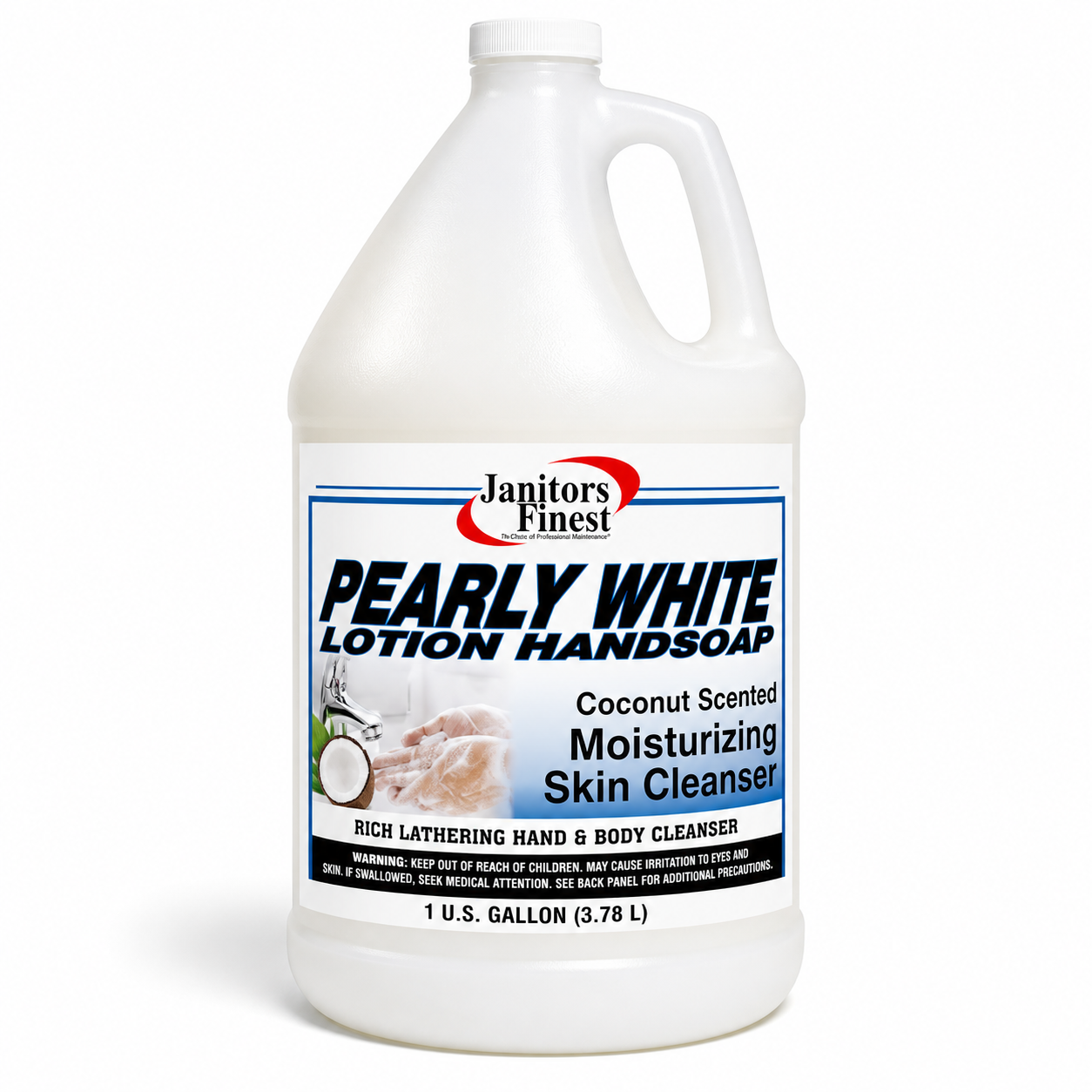 Janitors Finest®, Pearly White Lotion Hand Soap - Gallon (51301EA)