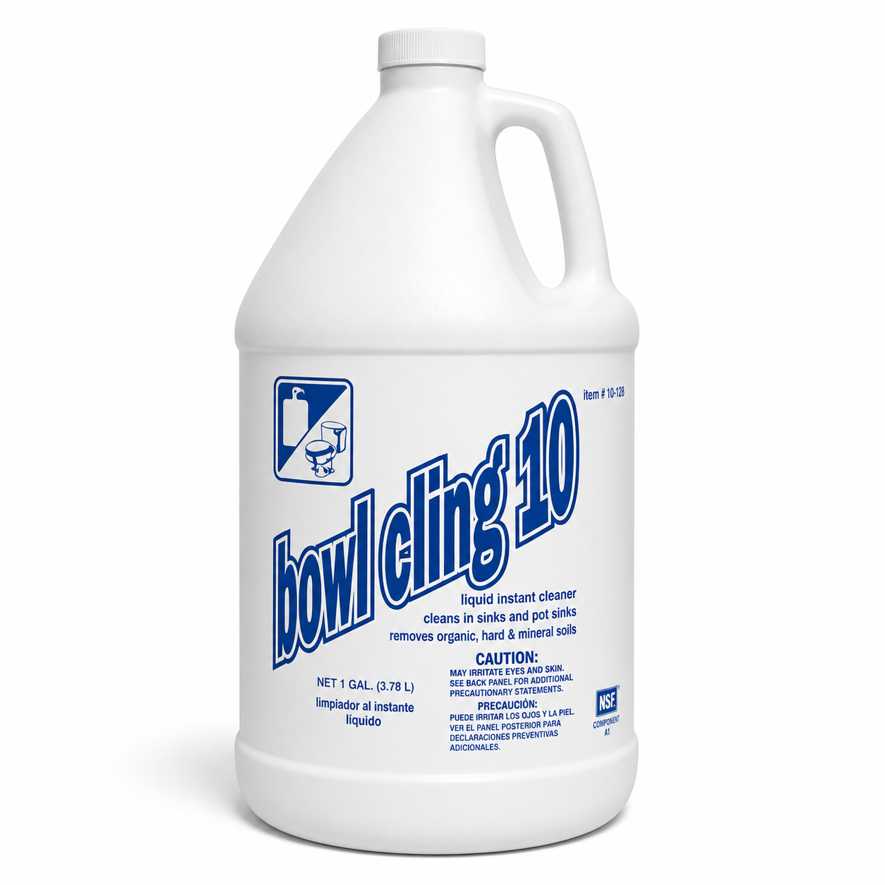 Chemcor Bowl Cling 10% Bowl Cleaner, Gallon (40401EA)