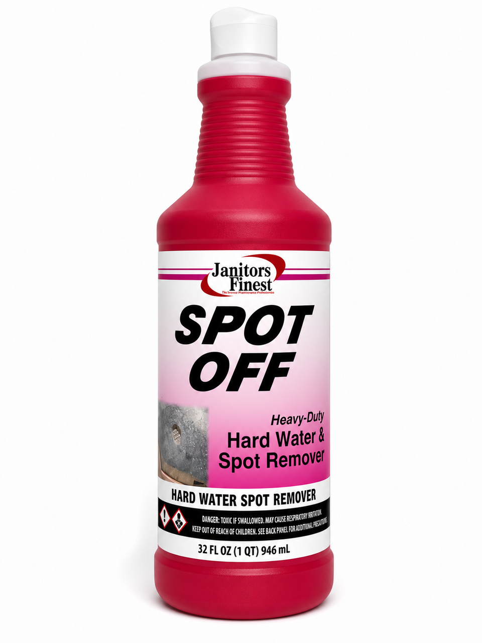 Janitors Finest, Spot Off Hd Acid Based Hard Water Spot Remover