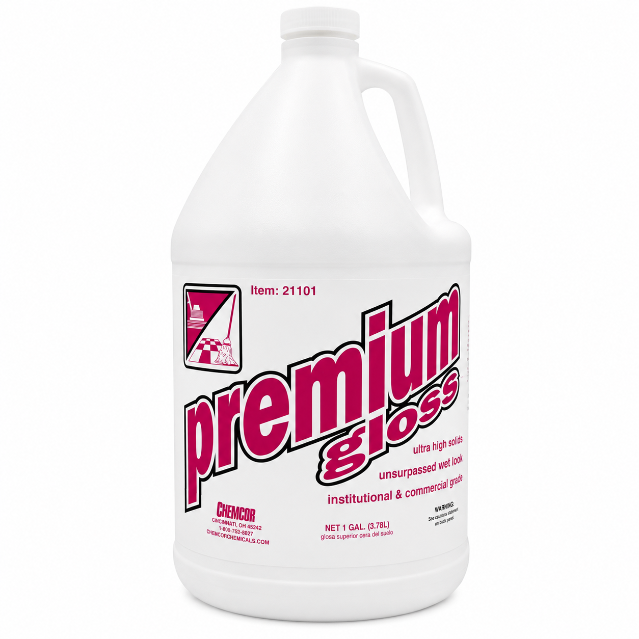 Chemcor Premium Gloss Floor Finish 29%, Gallon (21101EA)
