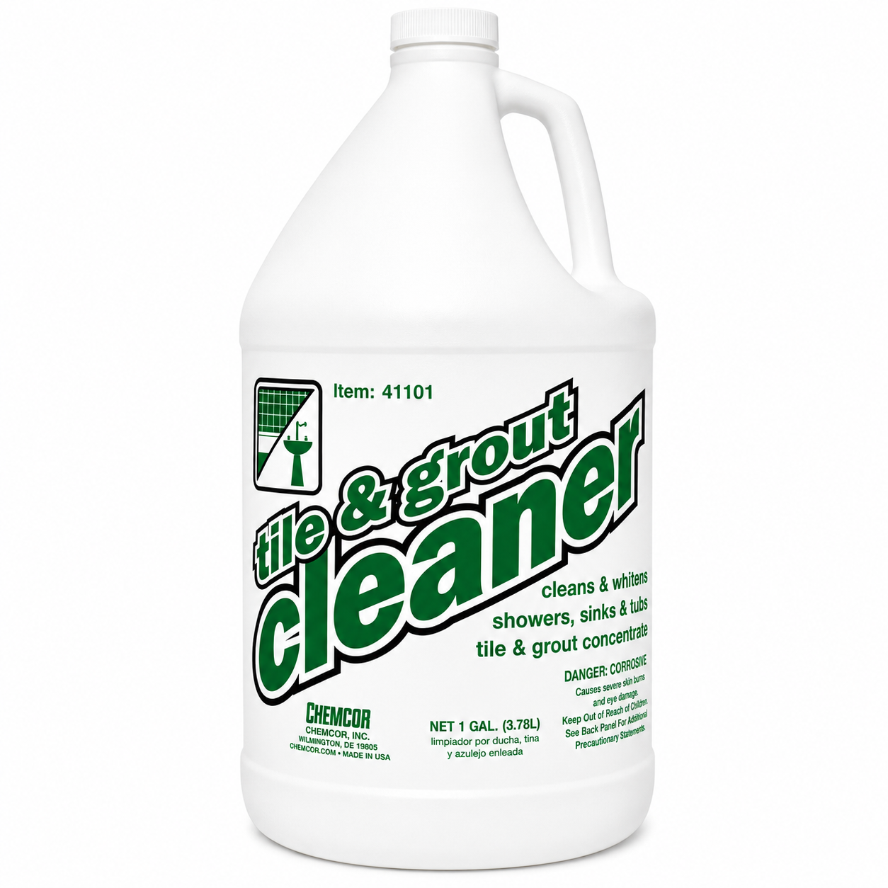 Chemcor Tile and Grout Cleaner, Gallon (41101EA)