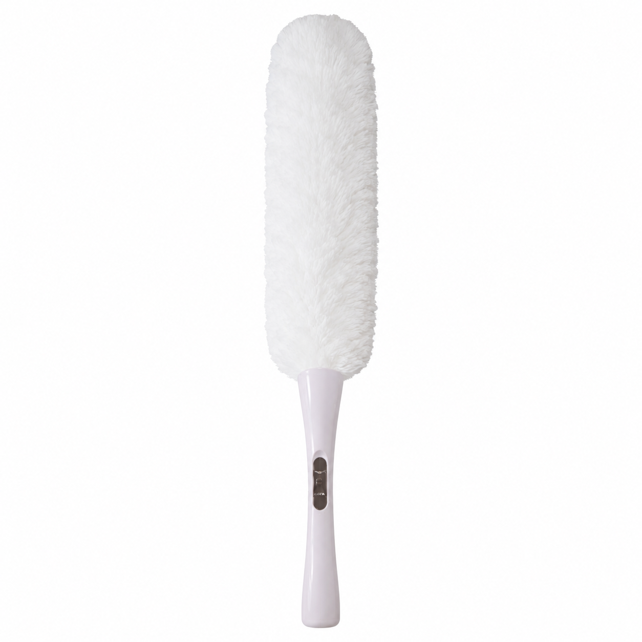 Microfiber Duster 28" White W/ Plastic Handle