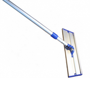 18 Inch Microfiber Mop Frame and Telescopic Pole Complete