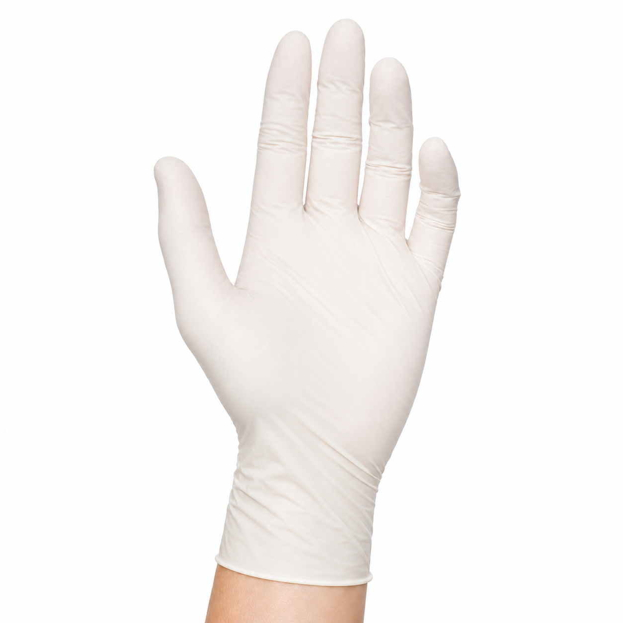 Latex Powder Free Industrial Grade Gloves 100/bx, Size Medium
