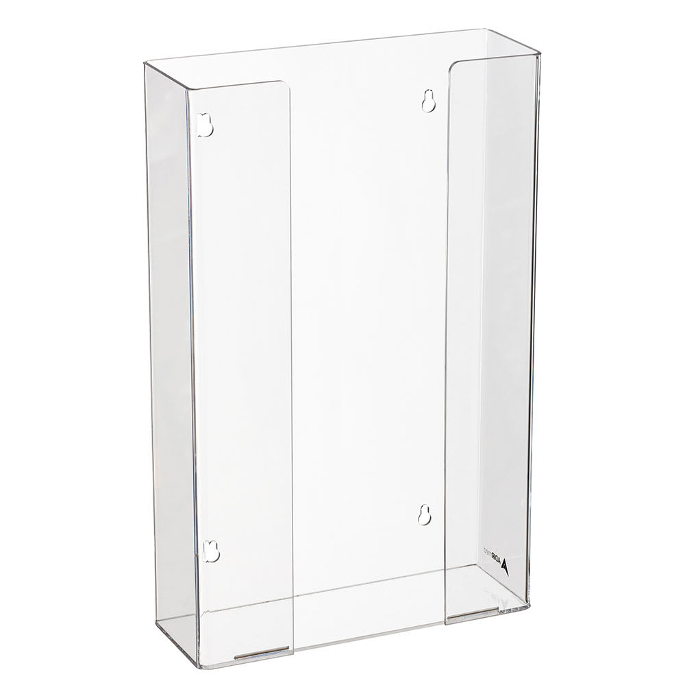 Alpine Industries 902-03 Wall-Mount Glove Dispenser w/ (3) Box Capacity - Acrylic, Clear