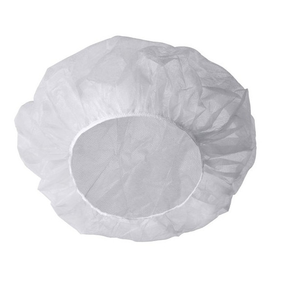 White, Bouffant Caps, 24", 1000/ Carton (4324)