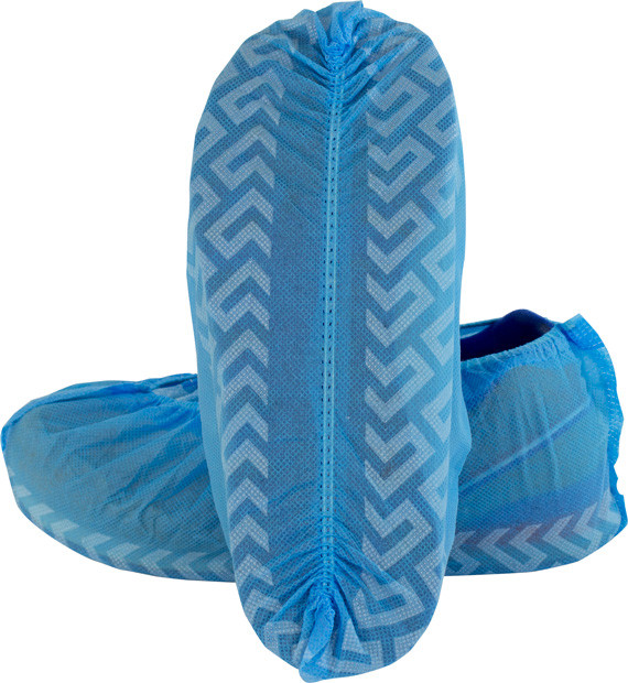Shoe Covers Spun Woven, Blue 100/Pk