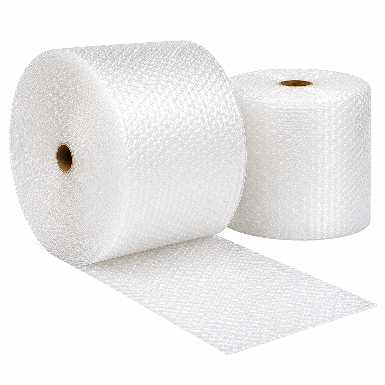Bubble Cushioning Wrap, 24" x 250', 2 Rolls Per Bundle, Perf 12