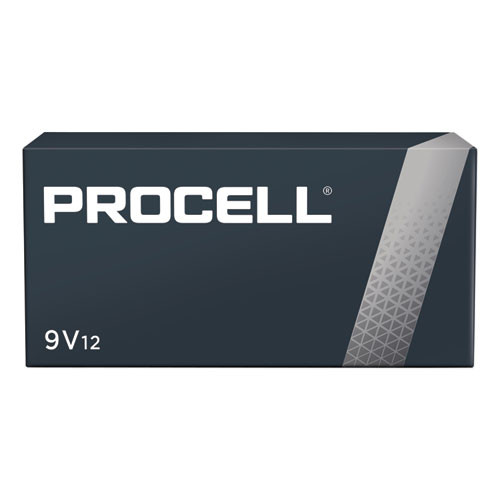 Procell®Alkaline 9v Batteries, 12/box