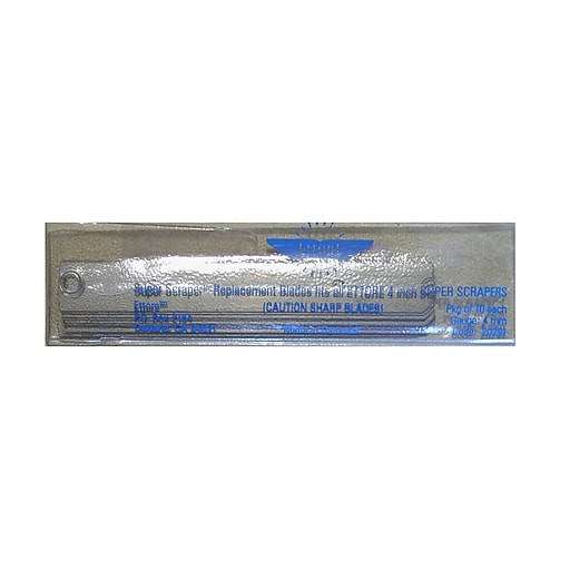 Ettore, # 20291, Heavy Duty Floor Scraper Replacement Blades, 4-Inch Width