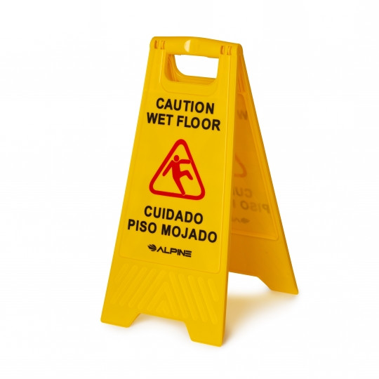 Alpine ALP-499 24" Caution Wet Floor Sign