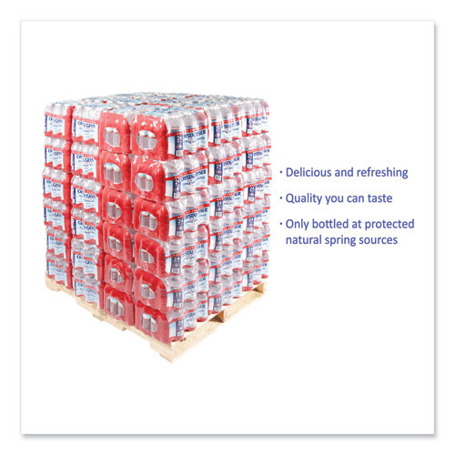 Crystal Geyser, Alpine Spring Water, 16.9 Oz Bottle, 24/case, 84 Cases/pallet (CGW24514) CRV Included In Price