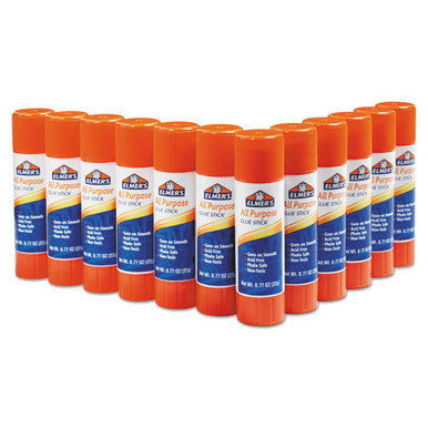 Elmer's® School Glue Stick, 0.77 oz, Dries Clear