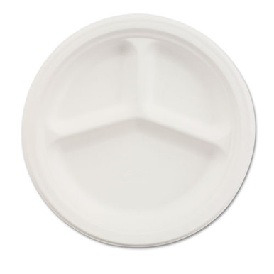  Chinet Paper Dinnerware, Plate, 6 Dia, White, 125