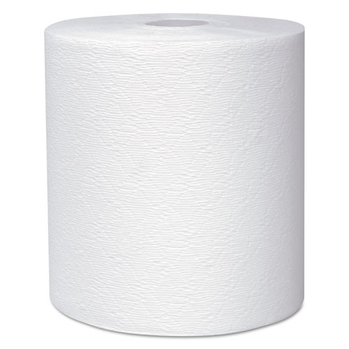 Scott, Essential Plus Hard Roll Towels 8" X 600 Ft, 1 3/4" Core Dia, White, 6 Rolls/ct (KCC50606)