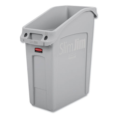 Rubbermaid 23 gal. Slim Jim Under-Counter Container, Gray, Polyethylene