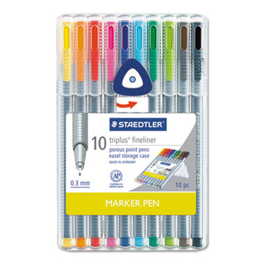 Staedtler Fineliner TriPlus 20-Pack Pens