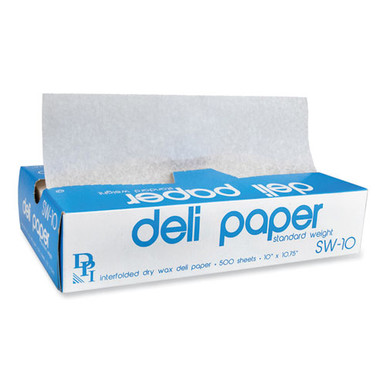 Interfolded Deli Sheets, 10.75 x 6, Standard Weight, 500 Sheets