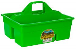 MAIDS CADDY, MEGA SIZE PLASTIC DURA TOTE, LIME GREEN