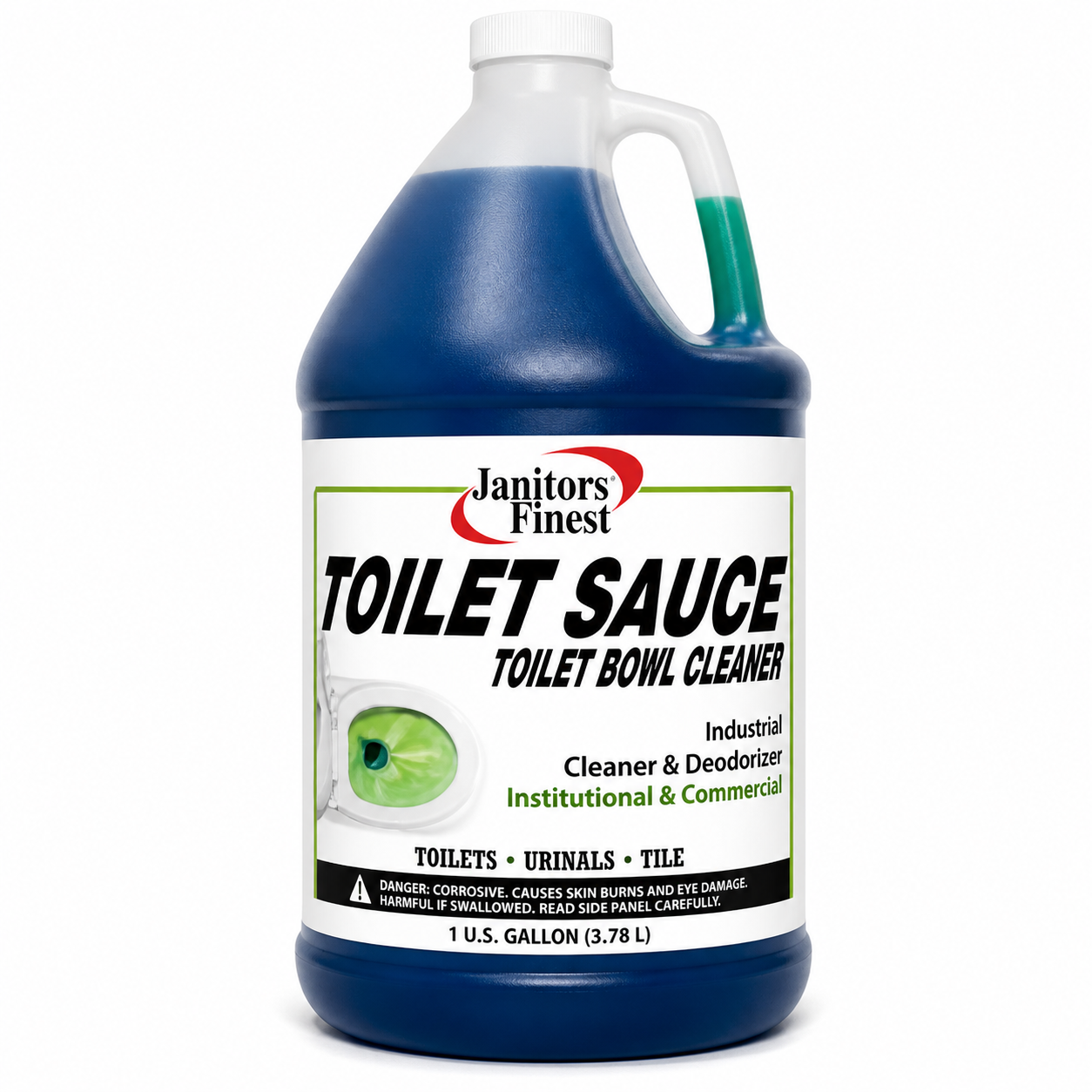 JANITORS FINEST®, TOILET SAUCE, NON ACID TOILET BOWL CLEANER, GAL (4011EA)