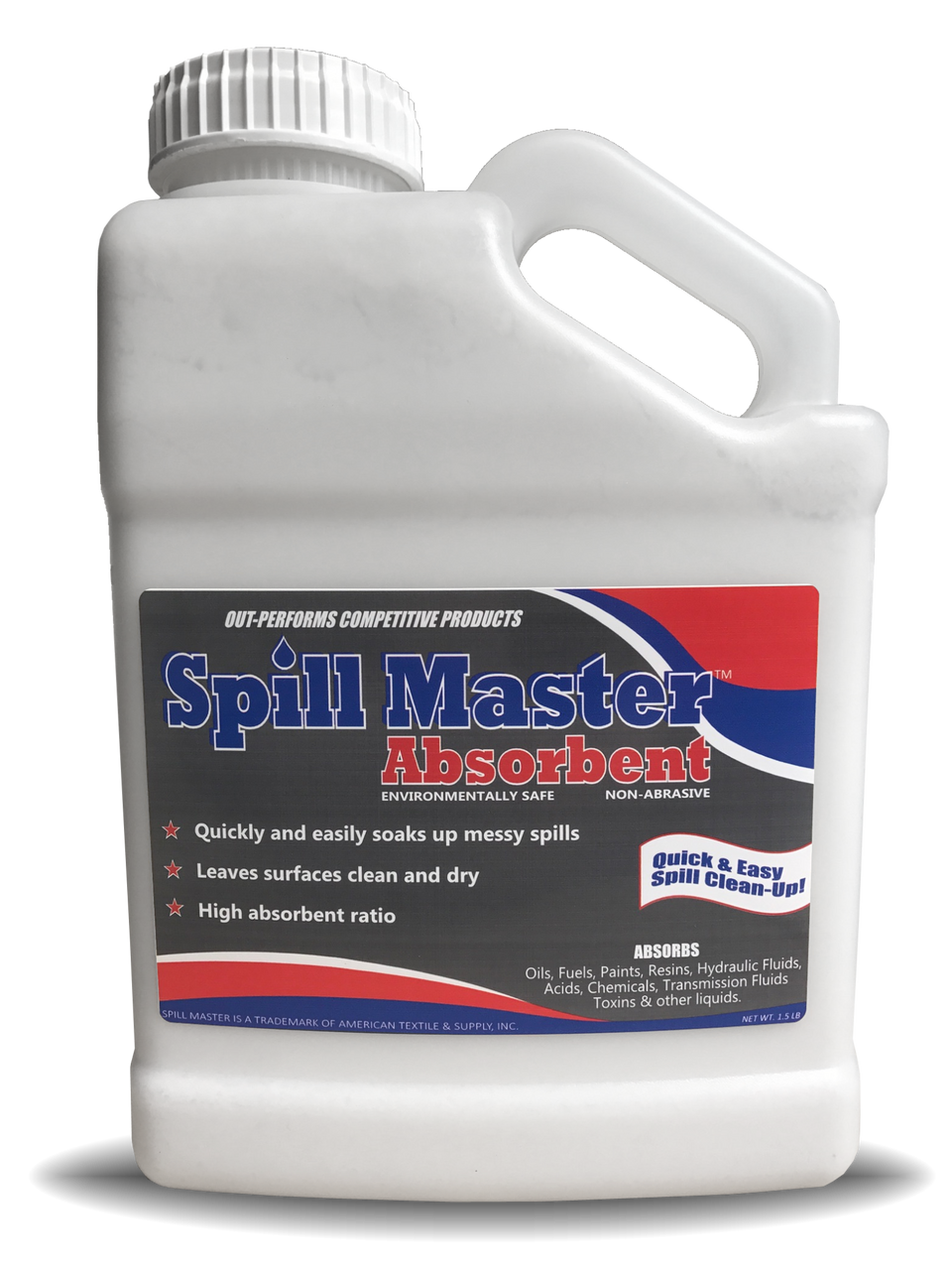 SPILL MASTER™, ABSORBENT, 1 GALLON JUG