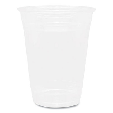 SOLO Cup Company Ultra Clear Cups, Squat, 12-14 oz, PET, 50/Pack