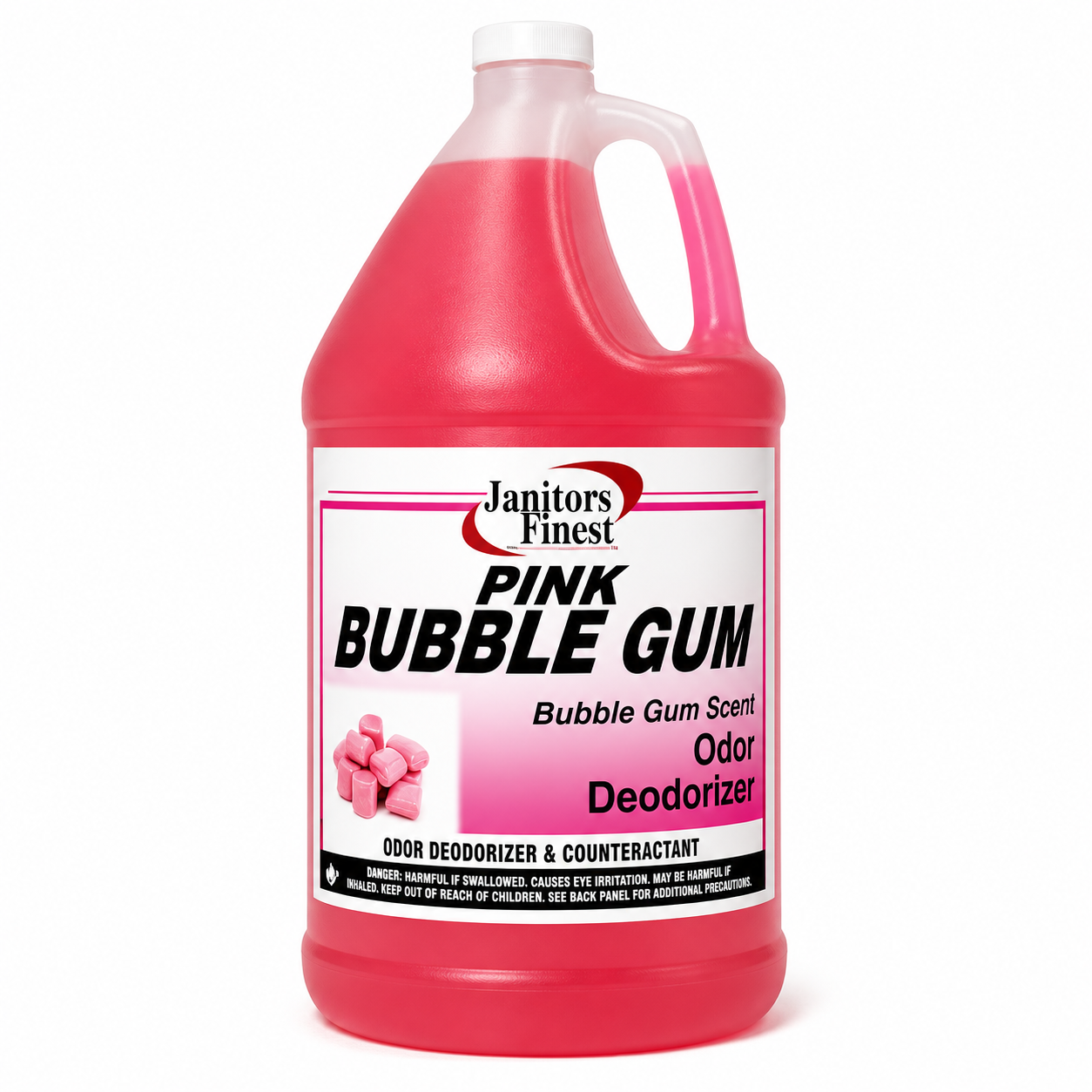 JANITORS FINEST, PINK BUBBLE GUM, AIR FRESHENER, GAL