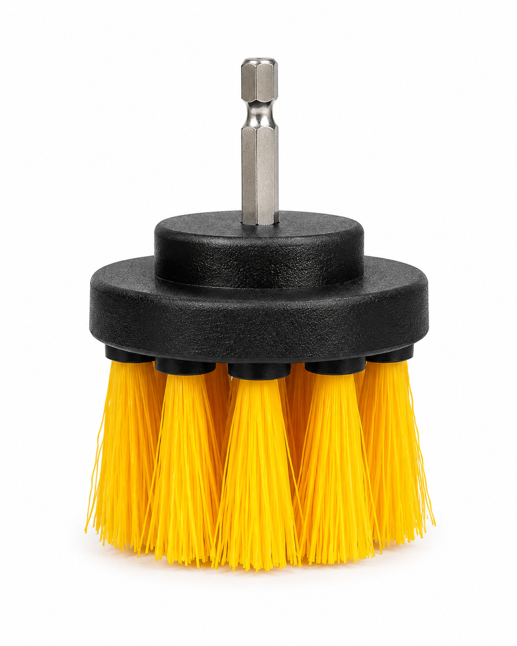 2" Medium Stiff Nylon Scrubbing Brush for Power Drills