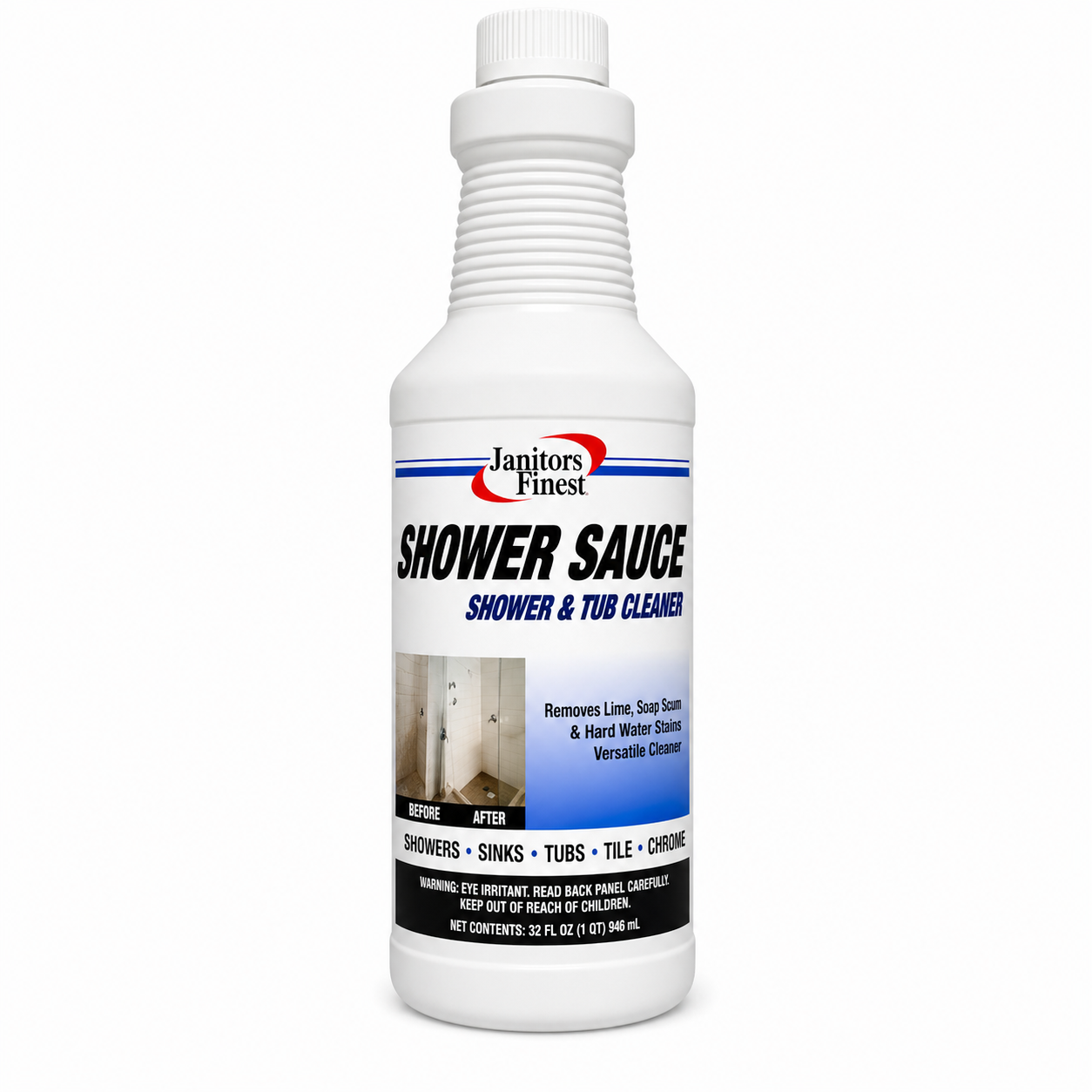 Janitors Finest Shower Sauce Bathroom Cleaner, 32 OZ (41212EA)