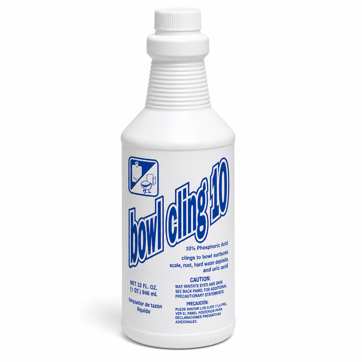 Chemcor Bowl Cling 10% Bowl Cleaner, 32 OZ (40412EA)