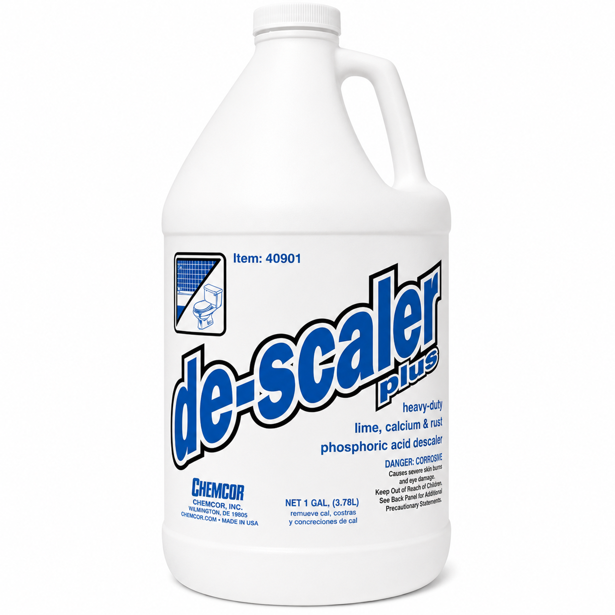 Chemcor Descaler Plus Lime & Scale Remover, Gallon (40901EA)