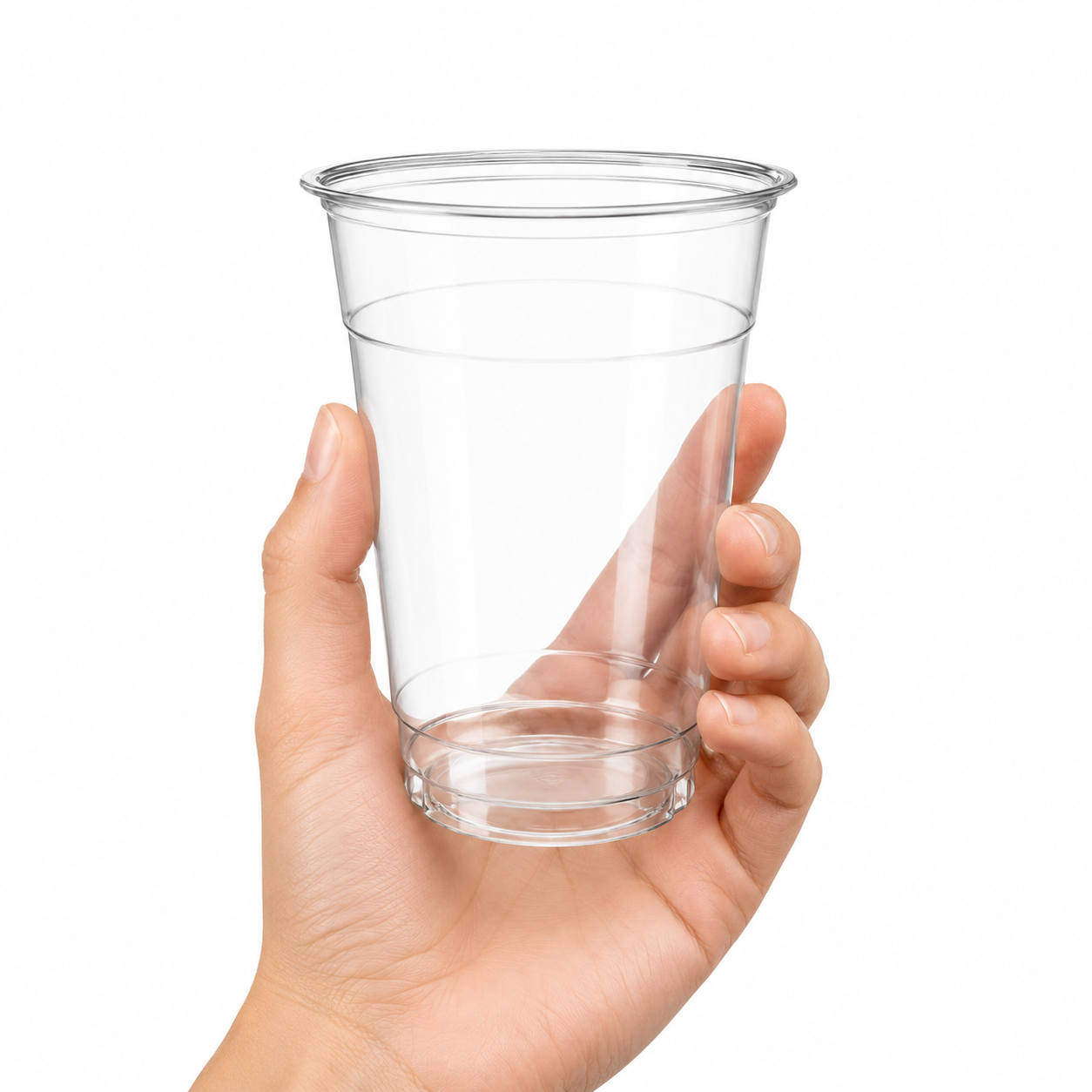Clear Plastic Cold Cups, 16 oz, PET, 20 Cu...