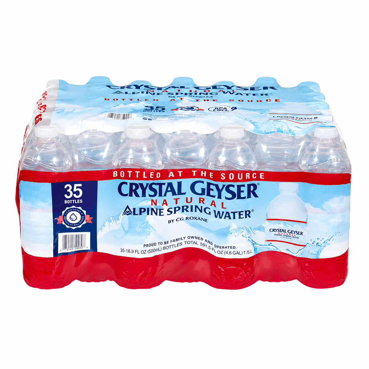 Alpine Spring Water, 16.9 oz Bottle, 35/Case