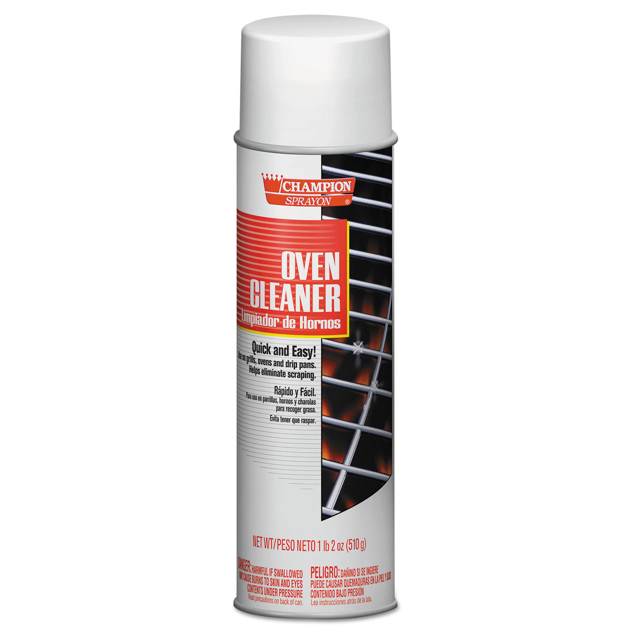Chase Champion Sprayon Oven Cleaner, 18oz, Aerosol