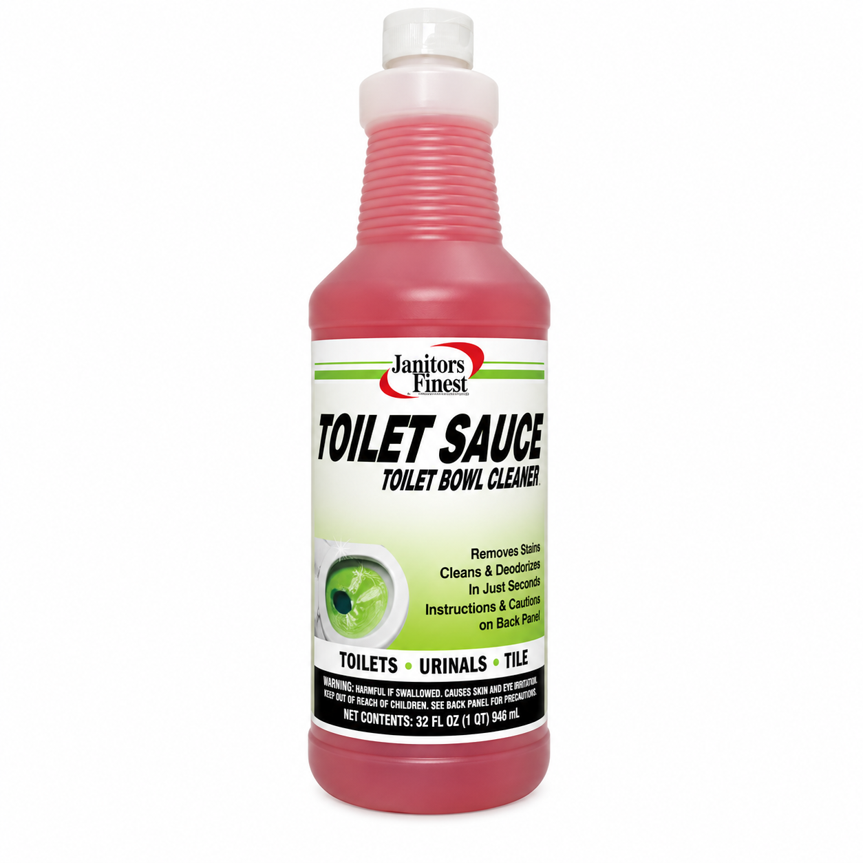 Janitors Finest Toilet Sauce Bowl Cleaner, 32 OZ (40112EA)