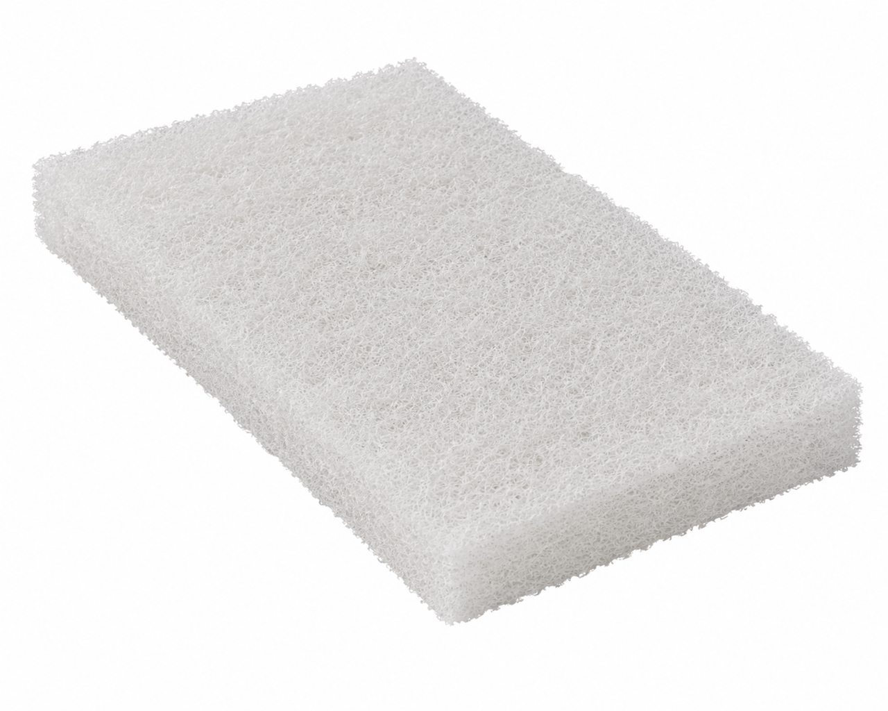 Light  Duty White Utility Pads, 4" x 10", 5 Pads/Pack