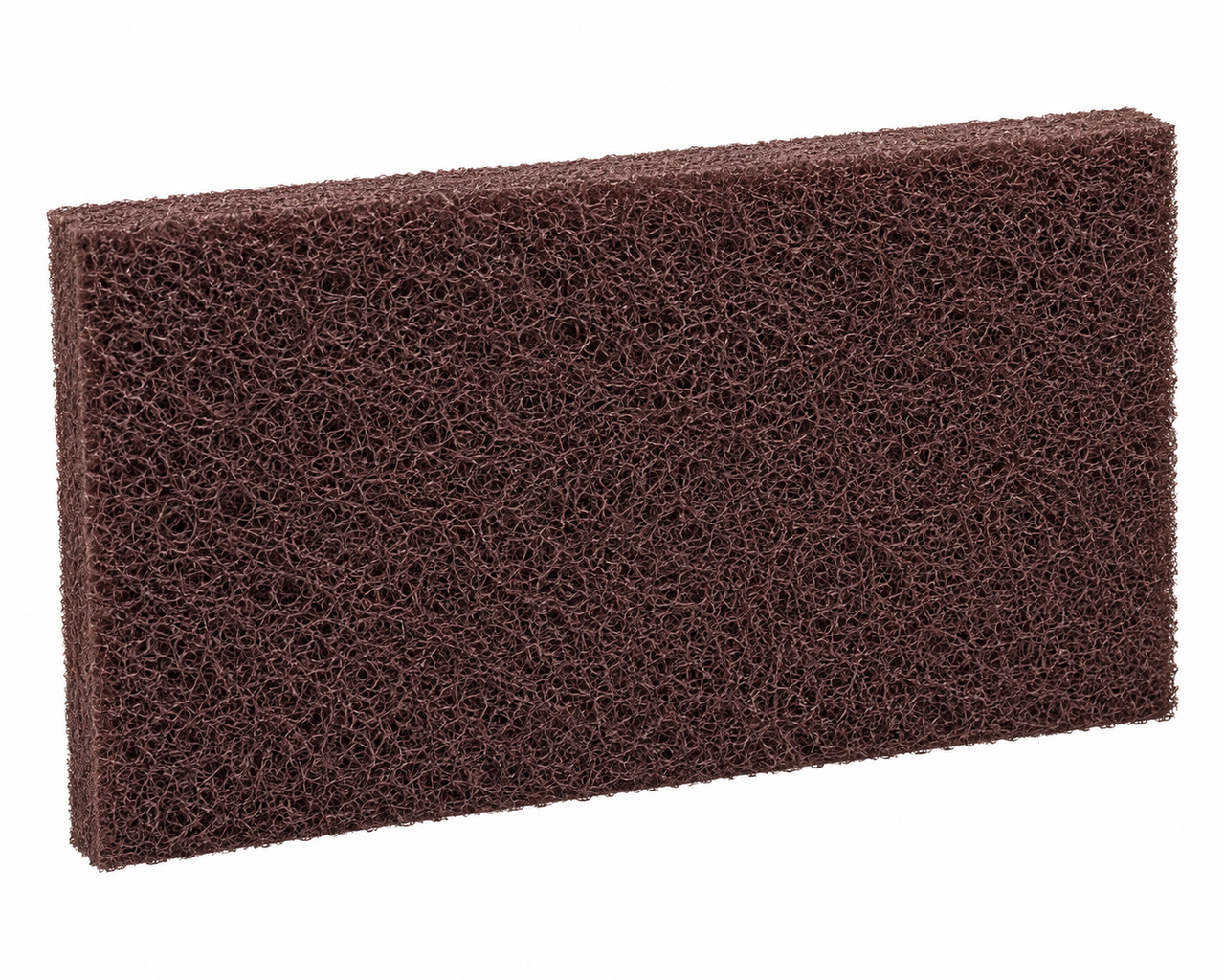 Heavy Duty Brown Utility Pads, 4" x 10", 5 Pads