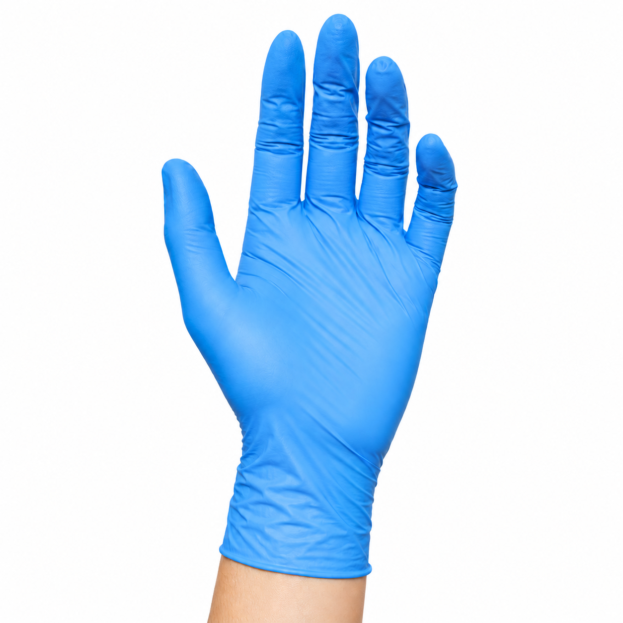 LIFE GUARD BLUE NITRILE EXAM GLOVES POWDER FREE X-LARGE 5 MIL 100/BX