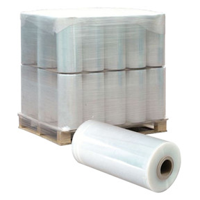 MACHINE GRADE STRETCH FILM 20" X 80  GAUGE X 5000' (SOLD BY THE PALLET, 50 ROLLS)