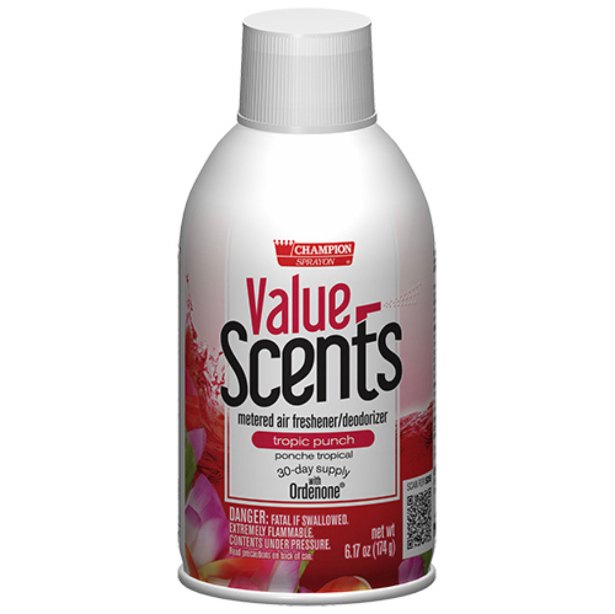 CHASE PRODUCTS VALUE SCENTS, METERED SPRAY, TROPIC PUNCH, 6.17 OZ, 12/CT (4385371)