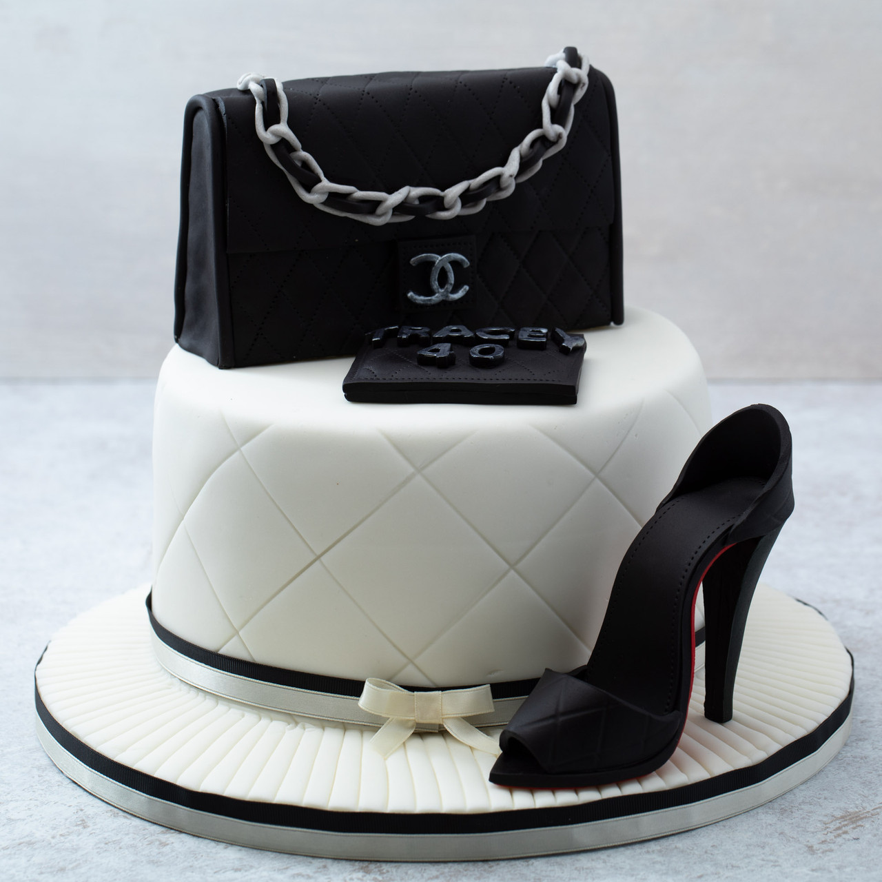 Chanel Cake - bags , shoe and perfume