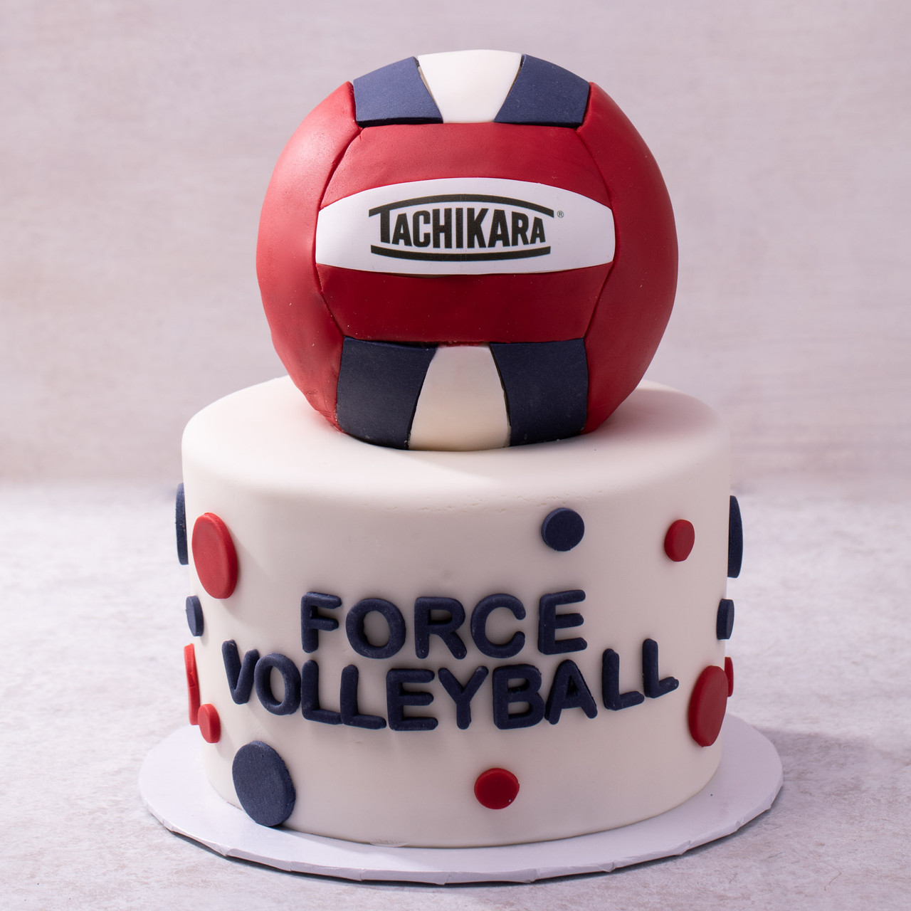 Volleyball cake 2 | I made this for a 13 year old girl that … | Flickr