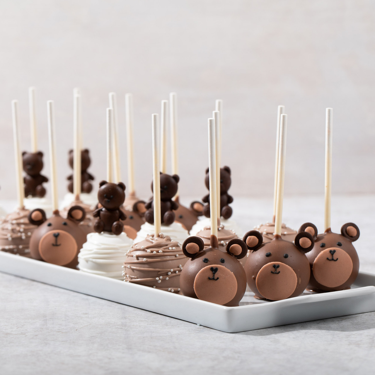 Teddy Bear Cake Pops